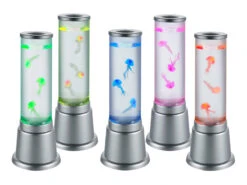 Reality Leuchten Sprudelnde Farbwechsel LED Lichtsäule JELLY Wassersäule & Deko Fischen H. 36cm -Bestes Beleuchtungs Geschäft sprudelnde farbwechsel led lichtsaeule jelly wasse 1