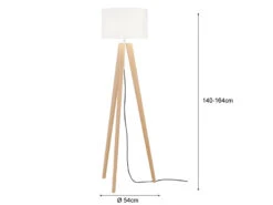 Fischer & Honsel Stehleuchte SHINE WOOD Mit Dreibein Holzfuß & Leinenschirm Weiß, Höhe 140-164cm 14 Fischer & Honsel Stehleuchte SHINE WOOD Mit Dreibein Holzfuß & Leinenschirm Weiß, Höhe 140-164cm -Bestes Beleuchtungs Geschäft stehleuchte shine wood mit dreibein holzfuss leine 3