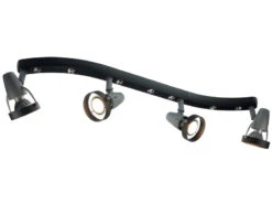 Niermann Strahlerleiste 4flammig Spots Schwenkbar, Deckenstrahler FUSSBALL -Bestes Beleuchtungs Geschäft strahlerleiste 4flammig spots schwenkbar deckenstr 4