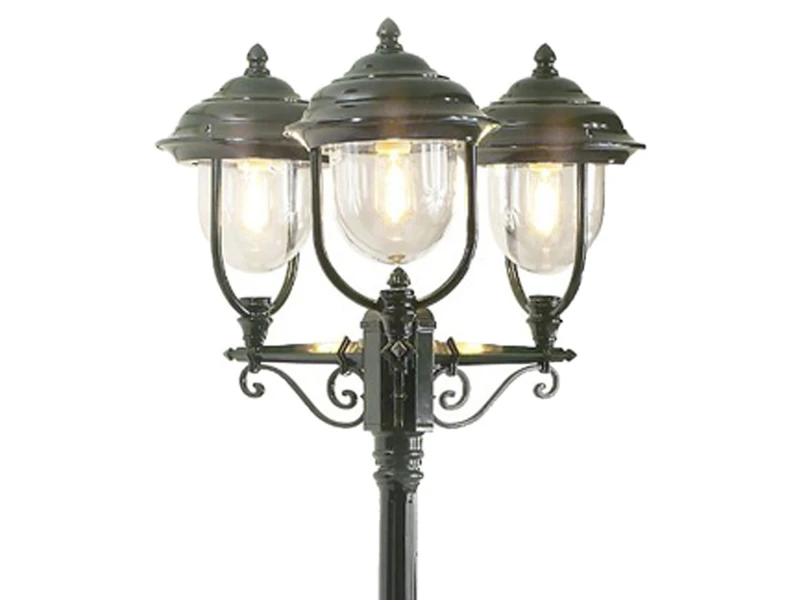 Konstsmide Straßenlaterne PARMA Kandelaber Im Landhausstil, Grün, Höhe 218cm 6 Konstsmide Straßenlaterne PARMA Kandelaber Im Landhausstil, Grün, Höhe 218cm – Bild 4