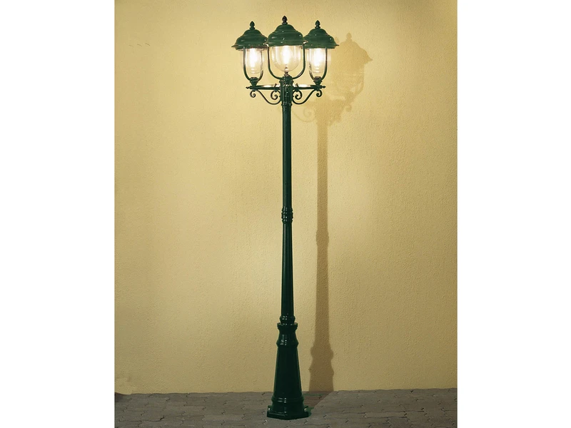 Konstsmide Straßenlaterne PARMA Kandelaber Im Landhausstil, Grün, Höhe 218cm 8 Konstsmide Straßenlaterne PARMA Kandelaber Im Landhausstil, Grün, Höhe 218cm – Bild 6