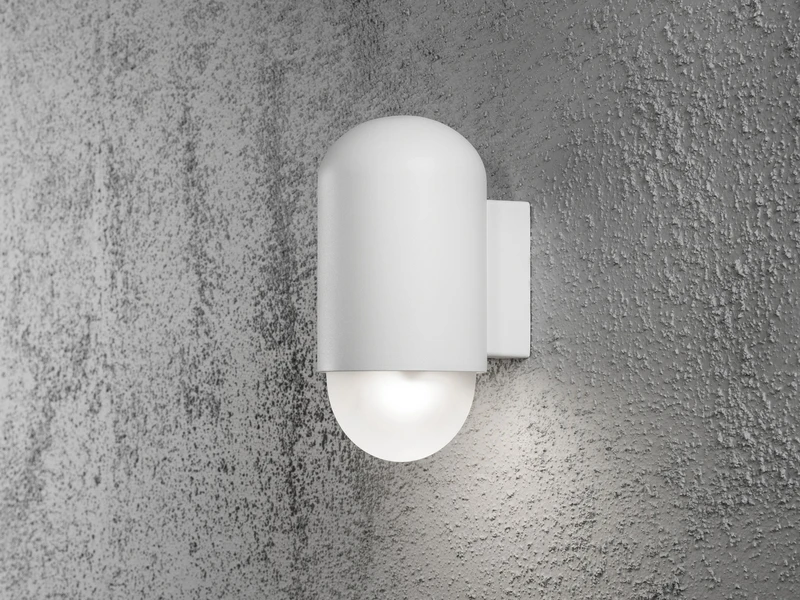 Konstsmide Stylische HP-LED Wandleuchte SASSARI IP44, 4W, 280 Lm, 21,5 Cm 3 Konstsmide Stylische HP-LED Wandleuchte SASSARI IP44, 4W, 280 Lm, 21,5 Cm