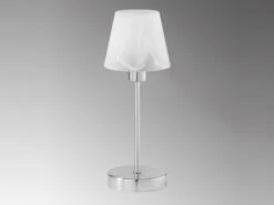 Trio Leuchten Tischleuchte LUIS II, Glasschirm Weiß Sockel Silber - Touchfunktion, Ø12cm 11 Trio Leuchten Tischleuchte LUIS II, Glasschirm Weiß Sockel Silber - Touchfunktion, Ø12cm -Bestes Beleuchtungs Geschäft tischleuchte luis ii glasschirm weiss sockel silbe 2