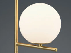 Trio Leuchten Tischleuchte PURE In Messing Matt Mit Glaskugel Opal Weiß, Höhe 52cm 13 Trio Leuchten Tischleuchte PURE In Messing Matt Mit Glaskugel Opal Weiß, Höhe 52cm -Bestes Beleuchtungs Geschäft tischleuchte pure in messing matt mit glaskugel op 4