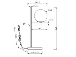 Trio Leuchten Tischleuchte PURE In Messing Matt Mit Glaskugel Opal Weiß, Höhe 52cm 14 Trio Leuchten Tischleuchte PURE In Messing Matt Mit Glaskugel Opal Weiß, Höhe 52cm -Bestes Beleuchtungs Geschäft tischleuchte pure in messing matt mit glaskugel op 5