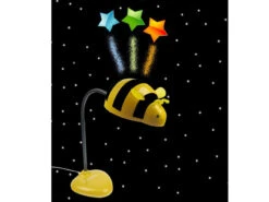 Niermann Tischleuchte STARBEE Mit Dimmer Und Inkl. Nachtlicht Mit LED-Farbwechsler