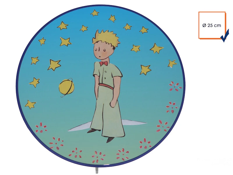 Niermann Top Aktuelle LED Wandlampe (Ø 25cm) Bringt Den Kleinen Prinzen Ins Kinderzimmer 4 Niermann Top Aktuelle LED Wandlampe (Ø 25cm) Bringt Den Kleinen Prinzen Ins Kinderzimmer – Bild 2