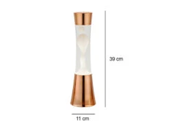 Reality Leuchten Trendige 90er Jahre Säulen Lavalampe Magma In Kupfer, Höhe 39cm Ø11cm -Bestes Beleuchtungs Geschäft trendige 90er jahre saeulen lavalampe magma in kup 2