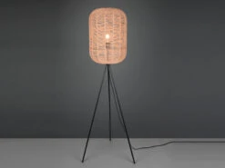 Trio Leuchten Tripod Stehlampe RUNA Korbleuchte Mit Sisal Geflecht Lampenschirm 35cm -Bestes Beleuchtungs Geschäft tripod stehlampe runa korbleuchte mit sisal geflec 2