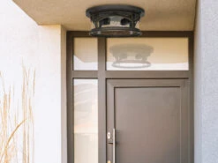 MeineWunschleuchte Ultra Wetter & Salzluft Resistente Außen Deckenleuchte, Bronze Ø33cm -Bestes Beleuchtungs Geschäft ultra wetter salzluft resistente aussen deckenleuc 19