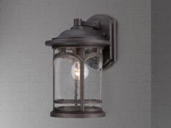 QUOIZEL Ultra Wetter & Salzluft Resistente Außen Laterne MARBLEHEAD, Bronze 28cm -Bestes Beleuchtungs Geschäft ultra wetter salzluft resistente aussen laterne ma 2