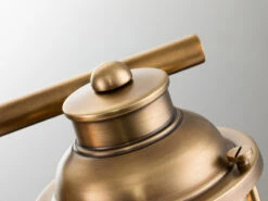 KICHLER Wandleuchte ASHLAND BAY In Messing Für Badezimmer & Wohnraum, Breite 61cm -Bestes Beleuchtungs Geschäft wandleuchte ashland bay in messing fuer badezimmer 16