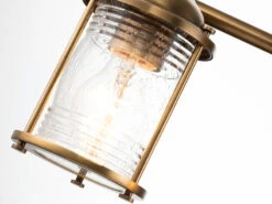 KICHLER Wandleuchte ASHLAND BAY In Messing Für Badezimmer & Wohnraum, Breite 86cm -Bestes Beleuchtungs Geschäft wandleuchte ashland bay in messing fuer badezimmer 8