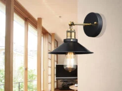 Globo Wandleuchte LENIUS Mit Schwenkbarem Metallschirm Schwarz Ø22cm 14 Globo Wandleuchte LENIUS Mit Schwenkbarem Metallschirm Schwarz Ø22cm -Bestes Beleuchtungs Geschäft wandleuchte lenius mit schwenkbarem metallschirm s 4