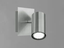 Trio Leuchten Wandleuchte MARLEY Aus Nickel Mattem Metall Mit Schwenkbarem Spot, GU10-Sockel -Bestes Beleuchtungs Geschäft wandleuchte marley aus nickel mattem metall mit sc 2