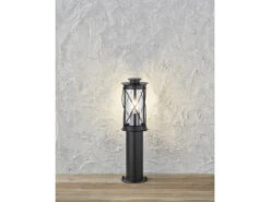 Wofi Wegeleuchte DELIAN In Laternenoptik, Stahl Schwarz Mit Klarglas, 45cm -Bestes Beleuchtungs Geschäft wegeleuchte delian in laternenoptik stahl schwarz 1 2