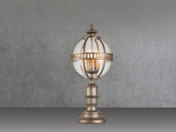 KICHLER Wegeleuchte HALLERON Im Jugendstil Mit Glaskugel, Bronze Höhe 70cm 12 KICHLER Wegeleuchte HALLERON Im Jugendstil Mit Glaskugel, Bronze Höhe 70cm -Bestes Beleuchtungs Geschäft wegeleuchte halleron im jugendstil mit glaskugel b 2