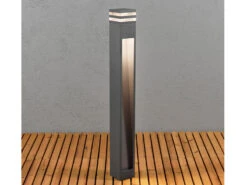 Konstsmide Wegeleuchte MASSA, Anthrazit, 8 Watt HP-LED, 800 Lumen, IP54