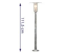 Konstsmide Wegeleuchte MODE, E27, Vandalismus Geschützt, Galv. Stahl, IP54 -Bestes Beleuchtungs Geschäft wegeleuchte mode e27 vandalismus geschuetzt galv s 2