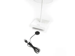 Konstsmide Wiederaufladbare LED Outdoor Akku Tischleuchte SCILLA Dimmbar In Weiß, Höhe 27cm -Bestes Beleuchtungs Geschäft wiederaufladbare led outdoor akku tischleuchte sci 6