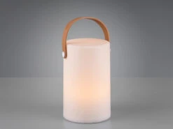 MeineWunschleuchte Wiederaufladbare LED Tischleuchte 2er SET Farbwechsel, Akku, USB Höhe 20cm -Bestes Beleuchtungs Geschäft wiederaufladbare led tischleuchte 2er set farbwech 3