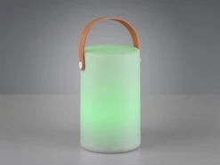 MeineWunschleuchte Wiederaufladbare LED Tischleuchte 2er SET Farbwechsel, Akku, USB Höhe 20cm -Bestes Beleuchtungs Geschäft wiederaufladbare led tischleuchte 2er set farbwech 4