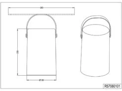 MeineWunschleuchte Wiederaufladbare LED Tischleuchte 2er SET Farbwechsel, Akku, USB Höhe 20cm -Bestes Beleuchtungs Geschäft wiederaufladbare led tischleuchte 2er set farbwech 8