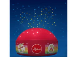 Niermann Zauberhaftes Nachtlicht Rainbow Rabbit Sternprojektor LED-Farbwechsler 3 Farben -Bestes Beleuchtungs Geschäft zauberhaftes nachtlicht rainbow rabbit sternprojek 5